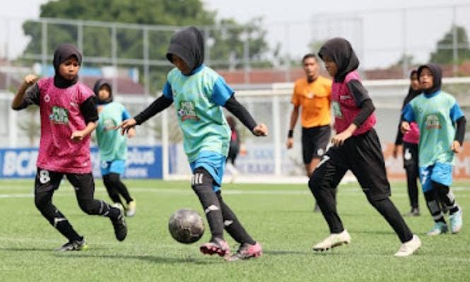 Ribuan pelajar ikuti kompetisi sepakbola putri MilkLife Soccer Challenge-Kudus Series 3 2024