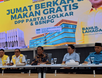 Golkar Gelar Acara Jumat Berkah dan Makan Gratis