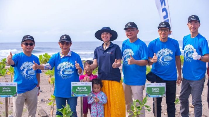 Suzuki Gandeng Pandu Laut Nusantara Tanam 10 Ribu Mangrove di Pangandaran