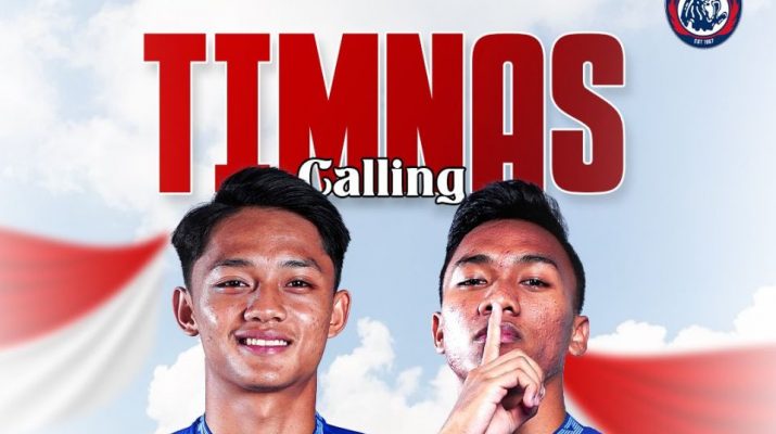 Arema Bangga Dua Pemainnya Dipanggil Timnas Indonesia