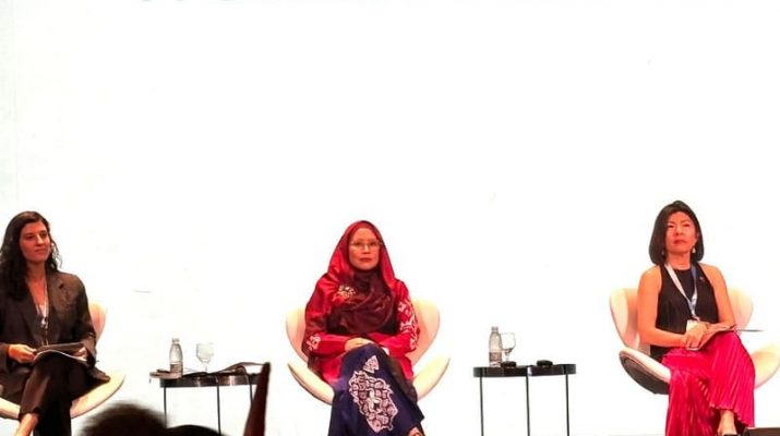 Di Forum W20 Brasil, Farahdibha Tenrilemba Paparkan Peran Penting Perempuan dalam Pengentasan Kemiskinan