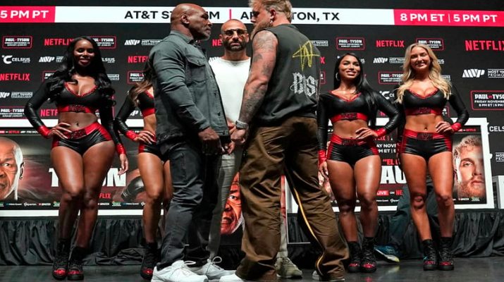 Mike Tyson Tampar Jake Paul di Sesi Penimbangan