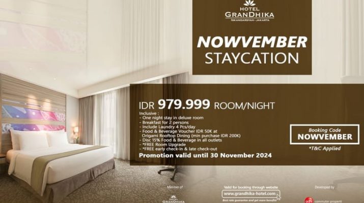 Jelang Akhir Tahun, Hotel Bintang Empat Jakarta Selatan Tawarkan Promo Istimewa