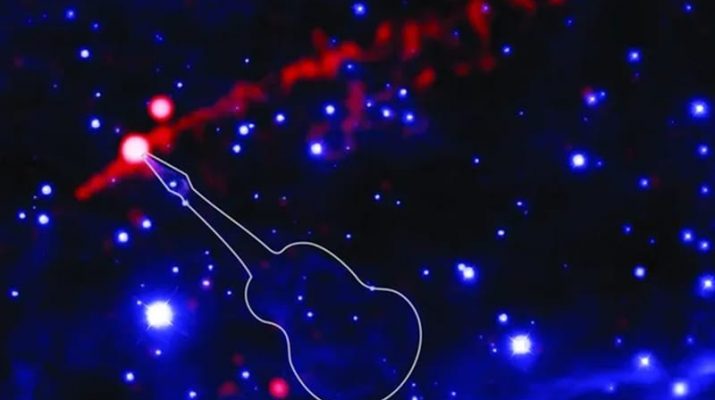 Jet Energi Epik dari Bintang Mati