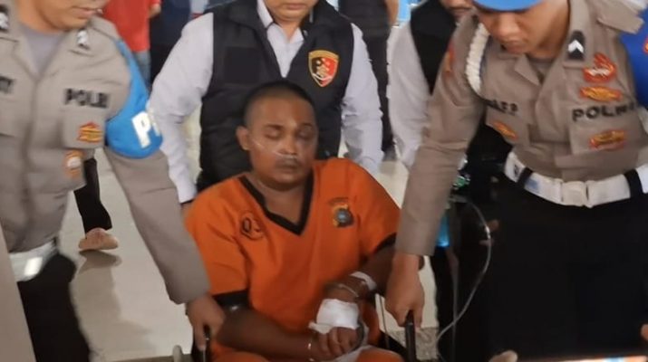 Suami Pembunuh Istri dan Anak di Pangkalpinang Meninggal