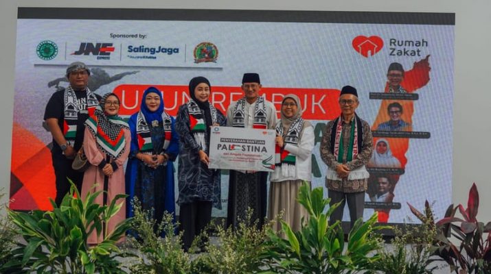 Amgala Foundation Serahkan Bantuan Sumur Bor untuk Palestina lewat Rumah Zakat