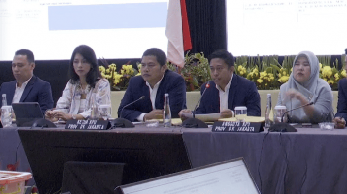 Hasil Rekapitulasi Pilkada Jakarta Pramono-Rano 50,07%