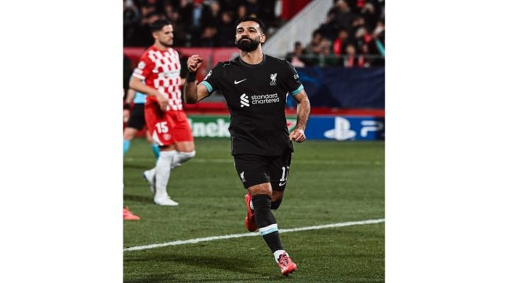 Girona vs Liverpool, Penalti Mohamed Salah Pastikan Kemenangan The Reds