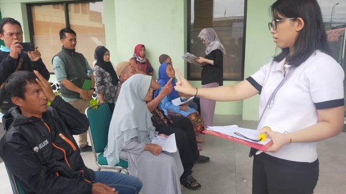 Peringati Hari Juang Angkatan Darat, Kodim 0612 Tasikmalaya Gelar Operasi Katarak Gratis
