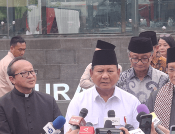 Prabowo: Terowongan Silaturahim Istiqlal-Katedral Simbol Kerukunan Antarumat Beragama