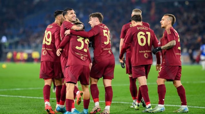 AS Roma vs Sampdoria, Hajar La Samp, I Lupi Melaju ke Perempat Final Coppa Italia