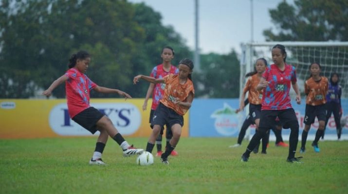 Bibit Unggul Bermunculan di Turnamen Sepak Bola Putri di Semarang