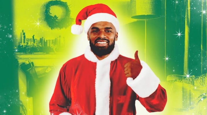Pertama Rayakan Natal di Sleman, Bek Kanan PSS Jadi Santa Claus