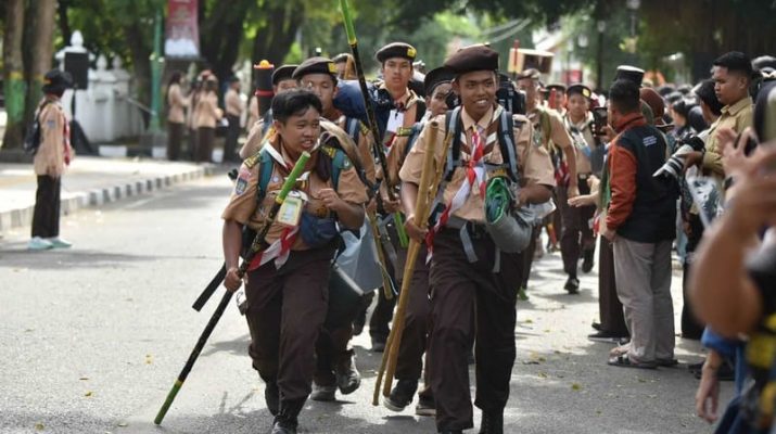 680 Pramuka Sleman Ikuti Pengembaraan Akhir Tahun