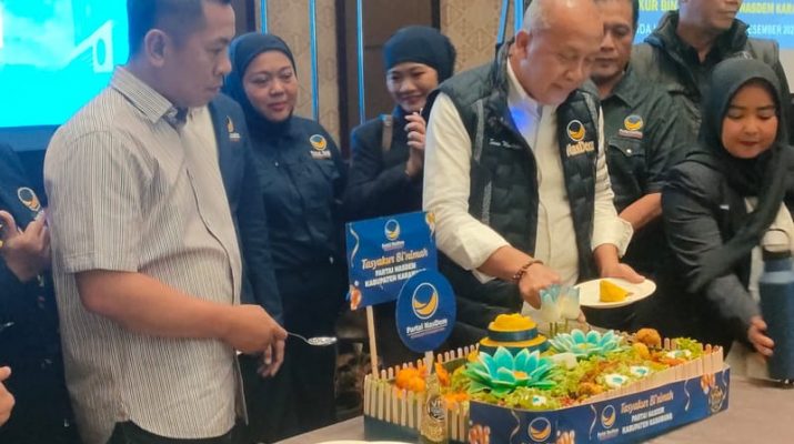 Partai NasDem Karawang Gelar Refleksi Akhir Tahun 2024, Momentum Evaluasi