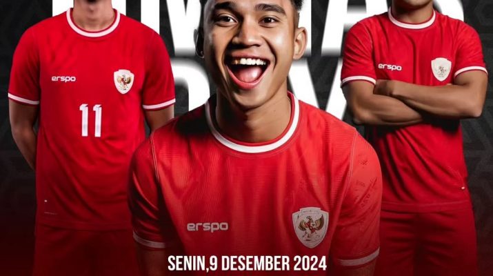 Begini starting list pemain pertandingan Indonesia vs Myanmar