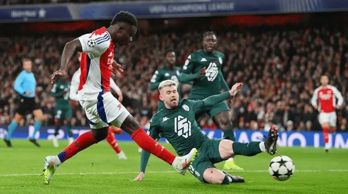 Saka Arsenal Monaco