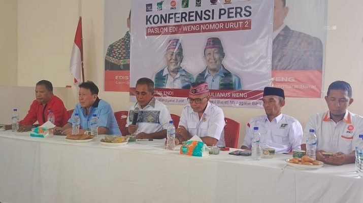 Petahana Edi-Weng Klaim Menang Pilbup Manggarai Barat, NTT