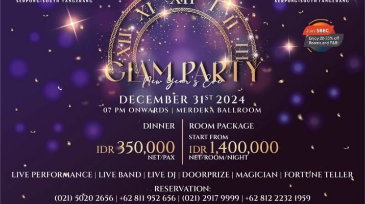 Swiss-Belhotel Serpong dan Swiss-Belcourt Serpong Sambut Tahun Baru dengan 1920