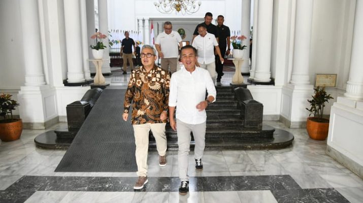 Bahas Bandara, Wali Kota Bandung Terpilih Temui Penjabat Gubernur Jabar