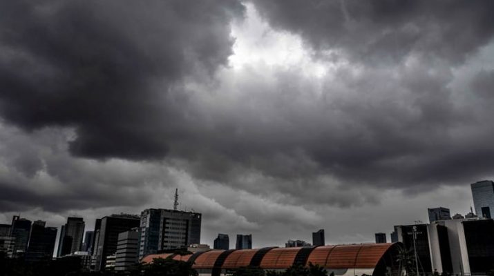 Jakarta Berpotensi Hujan sejak Siang hingga Malam Hari