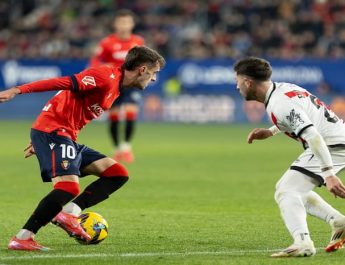 Osasuna vs Rayo Vallecano, Laga Berakhir Imbang 1-1