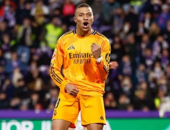 Reaksi Mbappe setelah Cetak Hattrick Perdana di La Liga