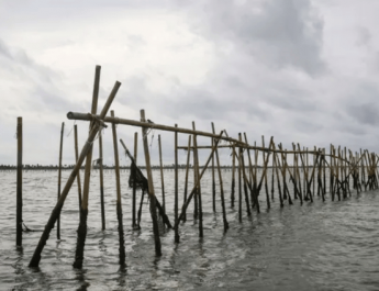 15 Km Pagar Laut di Perairan Tangerang Sudah Dibongkar