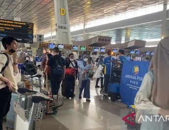 Jumlah pemudik H-1 Lebaran di Bandara Soetta diprediksi samai 2019