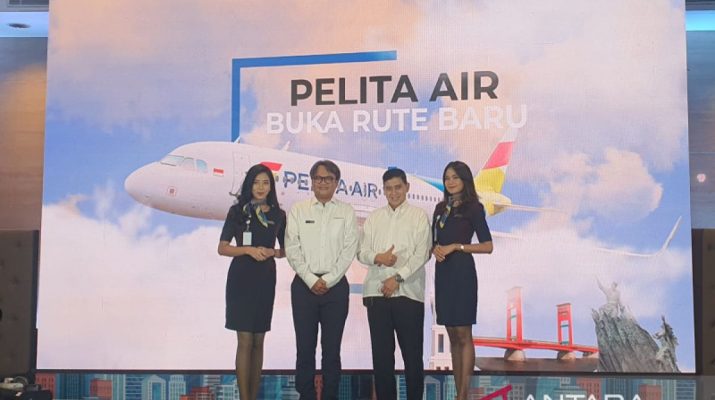 Pelita Air tambah tiga rute baru Palembang, Padang, dan Pekanbaru