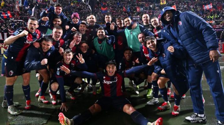 Klasemen Liga Italia: Bologna pangkas jarak dengan empat besar