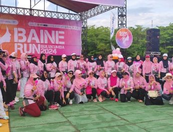 1.000 Runners Perempuan Bulukumba Rayakan Hari Ibu dalam Baine Run