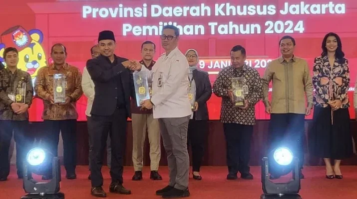 KPID DKI Raih Apresiasi dan Penghargaan dari KPU DKI Jakarta