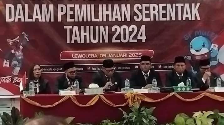 Kanisius Tuaq-Mohamad Nasir Ditetapkan Jadi Bupati dan Wakil Bupati Lembata Terpilih