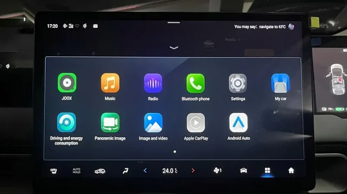 Android Auto Hadir di Mobil AION Y Plus di Indonesia