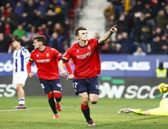 Osasuna vs Real Sociedad, Dua Gol Ante Budimir Pastikan Kemenangan Los Rojillos