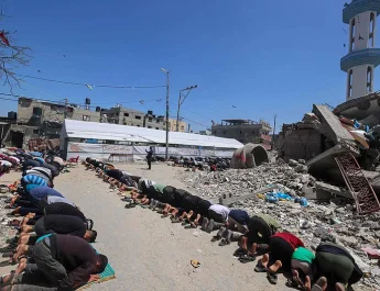 80 Persen Masjid di Gaza Hancur akibat Serangan Israel