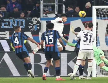 Atalanta vs Bologna, Rossoblu Melaju ke Semifinal Coppa Italia