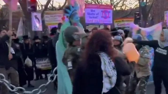 Demo Warnai Kunjungan Benjamin Netanyahu ke Washington