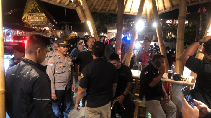 Empat Sekuriti Jadi Korban Kekerasan WNA di Fins Beach Club Bali