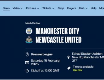 Jadwal dan Prediksi Manchester City Vs Newcastle