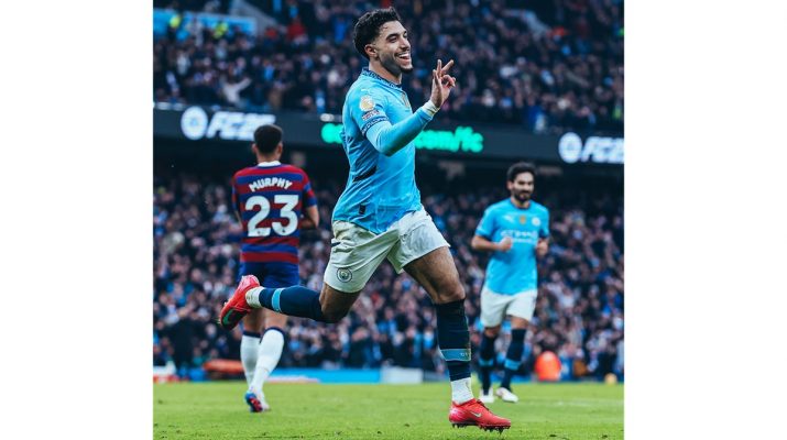 Manchester City vs Newcastle United, Hattrick Omar Marmoush Antar The Citizen Hajar The Magpies