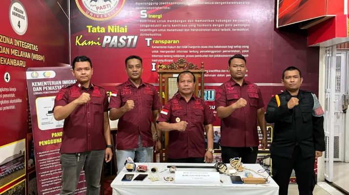 Lapas Pekanbaru Gelar Razia Kamar Hunian, Ditemukan Sejumlah Barang Terlarang