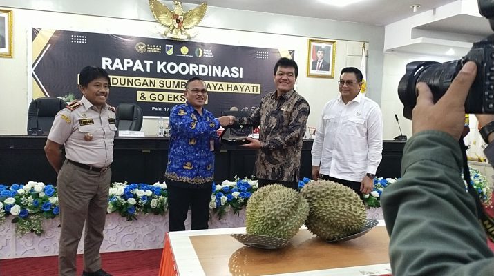 Barantin Bahas Persiapan Ekspor Durian Segar ke Tiongkok dalam Rakor di Sulteng