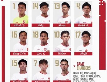 Live Streaming Indonesia vs Yaman U-20, Line Up Susunan Pemain Timnas