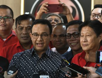 Hadiri Penyambutan Pram-Rano, Anies: Awal Baik untuk Jakarta