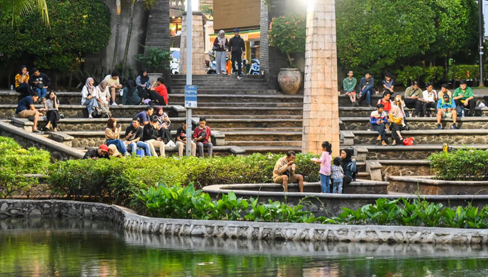 Singgung Mobil Curhat, Pramono Gunakan Taman untuk Salurkan Ekspresi