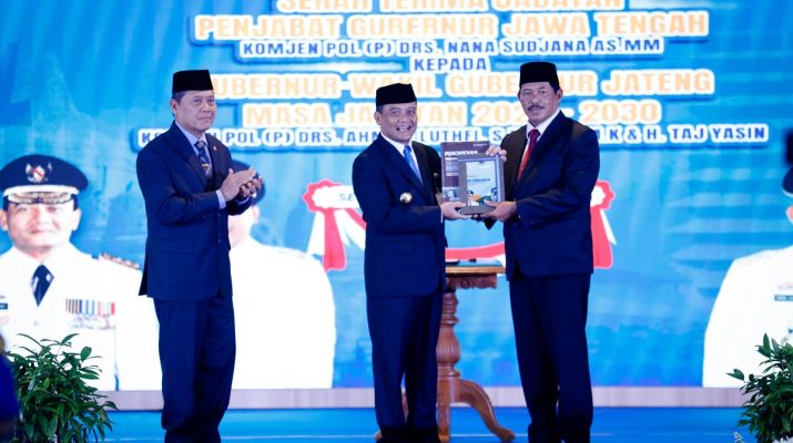 Resmi Terima Tampuk Kepemimpinan, Ahmad Luthfi Tak Sabar Terjun ke Masyarakat