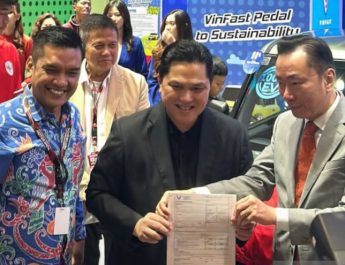 VinFast jadi sponsor baru timnas, Erick: Dukungan swasta kian besar