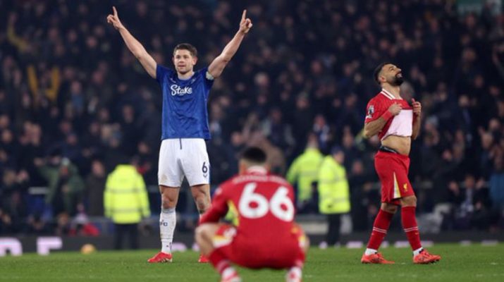 Gol larut Tarkowski selamatkan Everton dari kekalahan kontra Liverpool